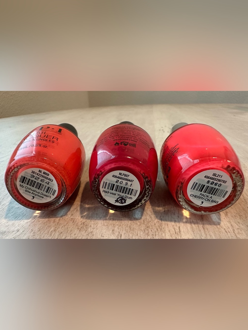 OPI Spicy Reds Nail 3 Piece Bundle (2 Lacquer + 1 Infinite Shine) - Picture 14 of 14